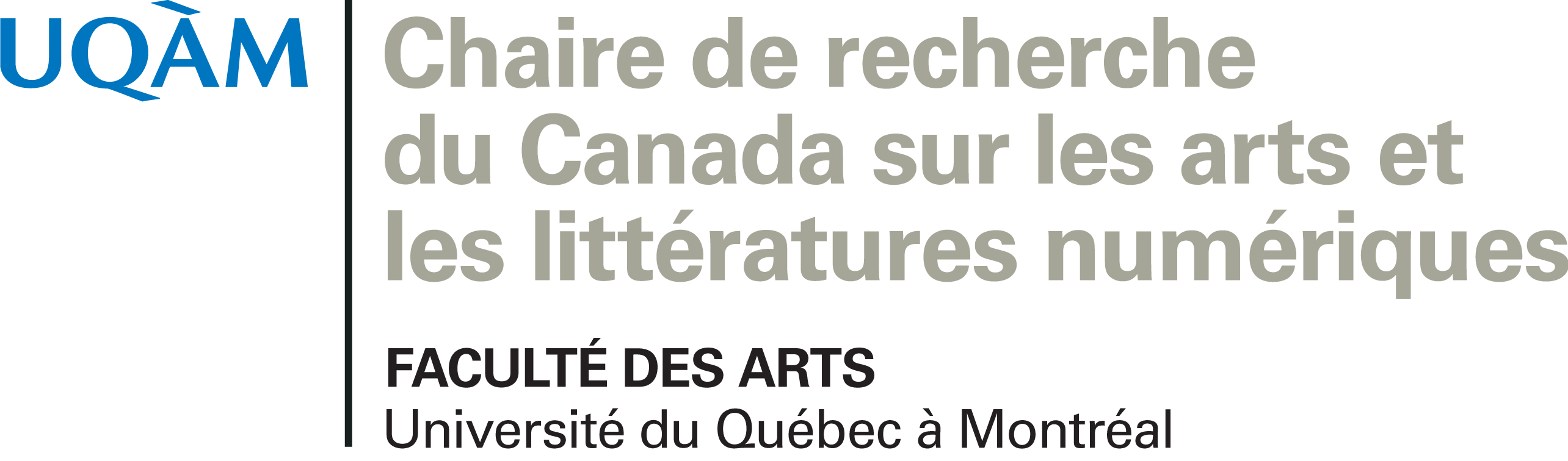 Chaire de recherche du Canada sur les arts et les littératures numériques